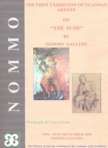 Cover of the catalogue The Nude 2000 Exhibition