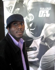 Donald Wasswa at Serena Art Exhibition 2010.