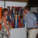 005_signature01 Art exhibition at Serena Hotel, 2010.