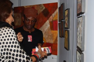Art exhibition at Serena Hotel, 2010.
