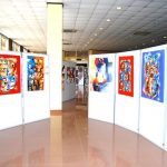 Art exhibition at Serena Hotel, 2010.