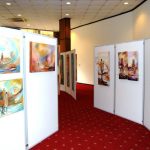 Art exhibition at Serena Hotel, 2010.