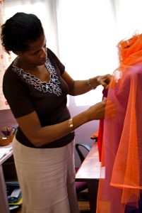 Sarah Nakisanze in her studio.