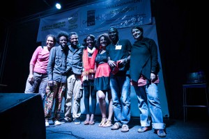 Spoken Word Winners and Organisers