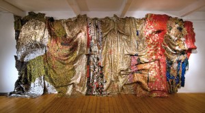Gravity and Grace, El Anatsui  Image: http://www.octobergallery.co.uk/