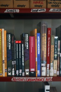 Literature on African contemporary art at the 32o East Resource centre